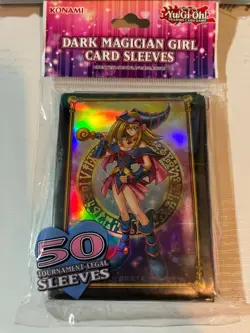 Konami Yu-Gi-Oh Deck Protectors DARK MAGICIAN GIRL (50 Tournament-Legal Sleeves) - Image 1