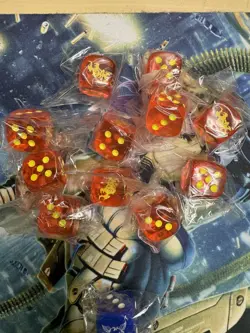70x - Yugioh - Hidden Arsenal Chapter 1 Dice - (x3 Winged Kuriboh) - Konami - Image 4
