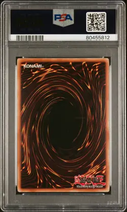 2010 YUGIOH LOB-001 BLUE-EYES WHITE DRAGON ULTRA RARE PSA 7 NM #80455812 - Image 2