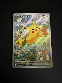 Pokemon Pikachu TCG SVP 88 Black Star Promo Holo Rare Card - Image 1