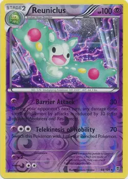 Reuniclus 44/101 Reverse Holo | Plasma Blast | Pokemon Card - Image 1