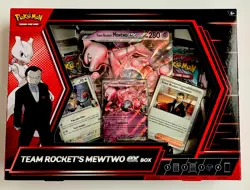 Pokemon Team Rockets Mewtwo EX Box + 2 Packs + Mystery Pack + bonus Cards! - Image 2