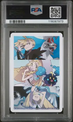 PSA 10 - Lillie & Solgaleo Spades - Lillie & Friends Pokemon Poker Playing Cards - Image 2