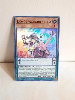 DoSolfachord Cutia ANGU-EN014 Ancient Guardians (SR) Yugioh Card. - Image 1