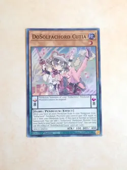 DoSolfachord Cutia ANGU-EN014 Ancient Guardians (SR) Yugioh Card. - Image 2