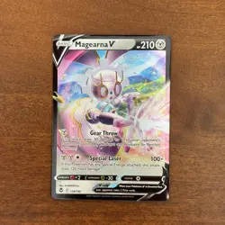 Magearna V NM 128/195 Swsh12: Sword & Shield Silver Tempest Holo Pokemon Card - Image 1