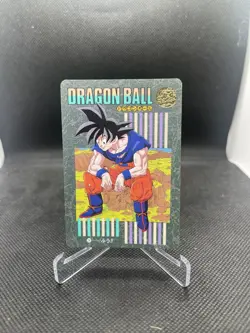 Dragon ball Card Carddass No.294 Goku Visual adventure Rare DBZ Japan 1991 - Image 2
