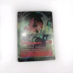 Disney Lorcana - Scar Heartless Hunter Enchanted Set Championship Promo Card - Image 2