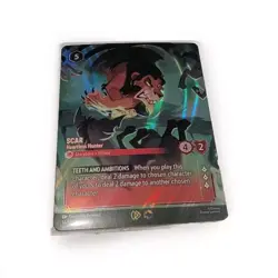 Disney Lorcana - Scar Heartless Hunter Enchanted Set Championship Promo Card - Image 3