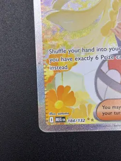 Lillies Determination 184/132 English Fresh Pull Mega Evolution Pokemon Card - Image 3