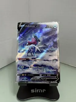 Suicune v Crown Zenith Galarian Gallery Holo Ultra Rare Card GG38 GG70 NM - Image 1