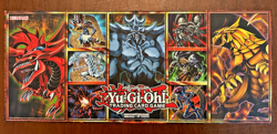 Official Yu Gi-Oh! Classic Vintage Card Game Play Board Rare Retro Play-mat - Image 1