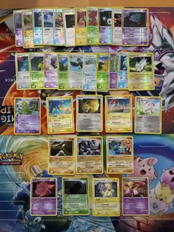 Vintage Pokemon Card Lot Holo Reverse Holo Fire Eevee Ampharos Blissey - Image 1
