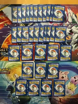 Vintage Pokemon Card Lot Holo Reverse Holo Fire Eevee Ampharos Blissey - Image 2