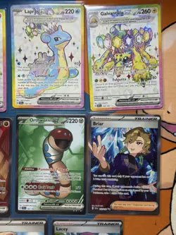 Pokemon TCG Stellar Crown Full Art Cards | 11 Card Lot NM | Lot #5 - Image 3