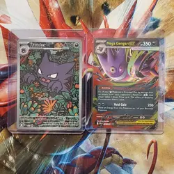 Haunter 027 Promo + Mega Gengar ex 056/094 - Box Fresh - Pokemon Card Lot #819 - Image 1