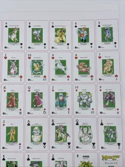 MetaZoo Non Holo Wilderness Playing Cards WPT Uncut Sheet MZ - Image 4