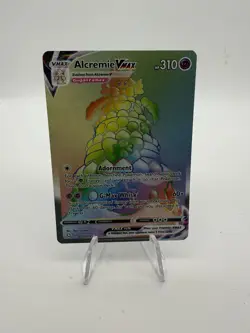 🔥Alcremie VMAX 073/072 Shining Fates FA Rainbow Secret Rare Holo Pokemon Card🔥 - Image 1