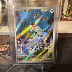 Pokemon TCG Chatot Full Art Holo Card 181/162 Temporal Forces - Image 1