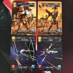 Star Wars Unlimited Galactic Championship 5 Win Token Pack 2025 (All 4 Cards) - Image 1