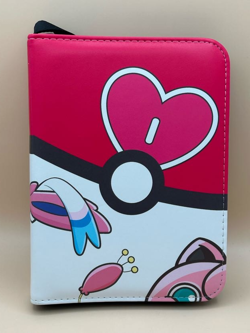 TC Games Pokemon Binder Zip Around With Strap Handle 50 Clear Card Sheets - Image 1