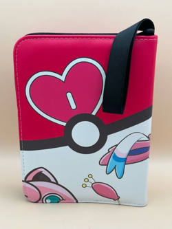 TC Games Pokemon Binder Zip Around With Strap Handle 50 Clear Card Sheets - Image 2