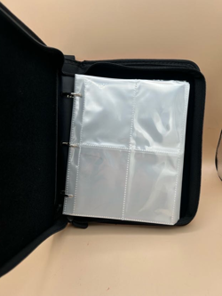 TC Games Pokemon Binder Zip Around With Strap Handle 50 Clear Card Sheets - Image 4