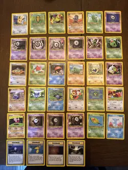 NEO Discovery Set Pokemon 34 Card Uncommon/Common Lot 34 of 75 - Image 1