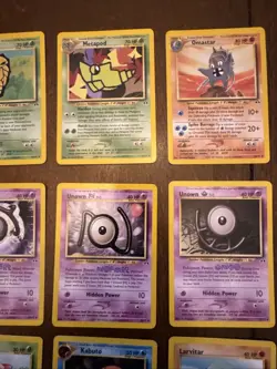 NEO Discovery Set Pokemon 34 Card Uncommon/Common Lot 34 of 75 - Image 3