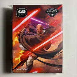 Star Wars Unlimited Galactic Championship Promo Card Sleeves - Mace Windu - Image 1