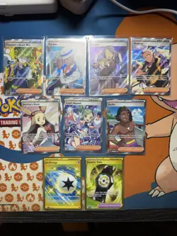Pokemon TCG Surging Sparks Full Art & Ultra Rare | 9 Card Lot NM | Lot #8 - Image 1