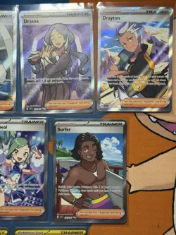 Pokemon TCG Surging Sparks Full Art & Ultra Rare | 9 Card Lot NM | Lot #8 - Image 3