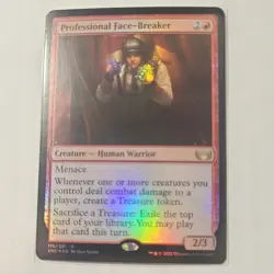 Professional Face-Breaker -Foil Light Play English MTG - Image 1