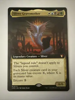 Sliver Gravemother (Extended Art) Commander Masters Regular - Image 1