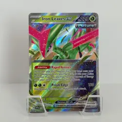 Iron Leaves ex SVP128 - Black Star Promo - 2024 Pokemon Scarlet & Violet Promo - Image 1