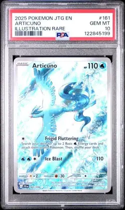PSA 10 Articuno 161/159 Pokemon Journey Together Illustration Rare Full Art Holo - Image 1