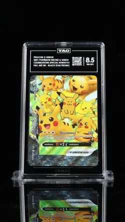TAG 8.5 - Pikachu V-Union SWSH141 Black Star Promo - Celebrations Pokemon 25th - Image 1