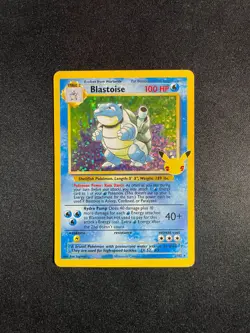 Blastoise 2/102 Holo Rare - Celebrations Classic Collection - Pokemon TCG - NM - Image 1