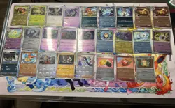 Pokemon TCG Black Bolt And White Flare Pokeball And Master Ball Pattern Lot 34 - Image 1