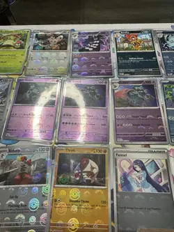 Pokemon TCG Black Bolt And White Flare Pokeball And Master Ball Pattern Lot 34 - Image 3