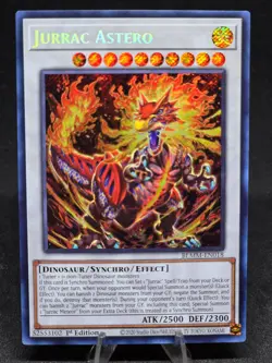 Yu-Gi-Oh! Jurrac Astero BLMM-EN018 1st Edition (ScR) NM - Image 1