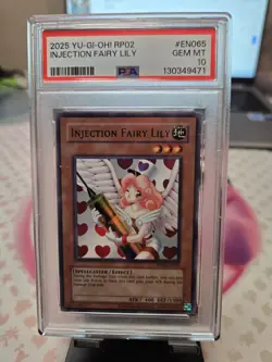 2025 Yu-Gi-Oh! Retro Pack 2 Injection Fairy Lily EN065 PSA 10 - Image 1