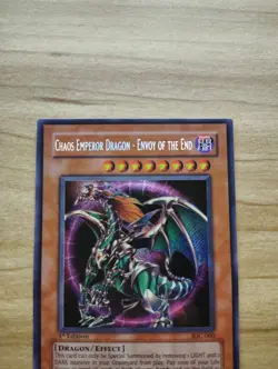 Yu-Gi-Oh! - Chaos Emperor Dragon - Envoy Of The End - IOC-000 - Secret Rare - Image 2