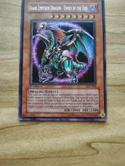 Yu-Gi-Oh! - Chaos Emperor Dragon - Envoy Of The End - IOC-000 - Secret Rare - Image 3