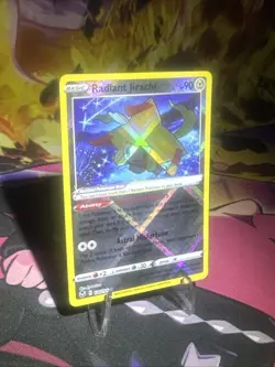 Radiant Jirachi 120/195 Silver Tempest Ultra Rare Holo Pokemon Card NM - Image 3