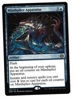 Magic the Gathering MTG Card: Mindsplice Apparatus 063/271 ONE Rare! NM - Image 1