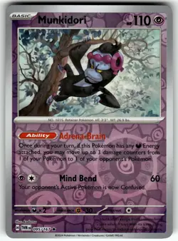 Munkidori 044/131 SV: Prismatic Evolutions NM Pokemon Card TCG - Image 1