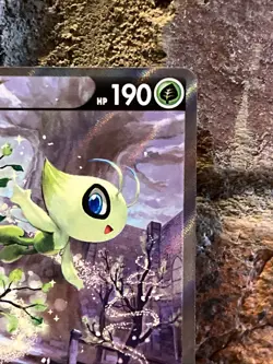Pokemon TCG SWSH Fusion Strike Celebi v Alt Art Holo Ultra Rare Card 245/264 - Image 3