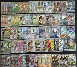 100 Lot AR CHR Pokemon Chinese Card Art Rare Pikachu Lapras Arctibax A8 -SQ - Image 1