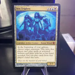 MTG Sen Triplets- Heavily Played -Alara Reborn Magic the Gathering Card # 109 - Image 1
